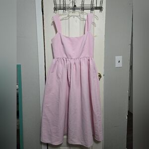 NWOT BHLDN Sachin & Babi Dress SZ 12 in Pink. With Pockets